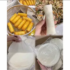 Vỏ Bò Bía Tươi Đậu Xanh Cuốn Nem 100/tập