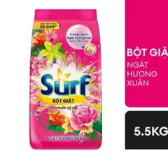 Bột Giặt Surf Ngát Hương Xuân Túi 5.5kg