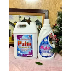 Combo siêu hời Nước giặt Putin 10L Nước xả Putin 2L