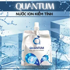 10 Túi Nước Uống Quantum - Nước Ion Kiềm Giàu Hydrogen - Hỗ Trợ Chống Oxy Hóa, Cân Bằng pH