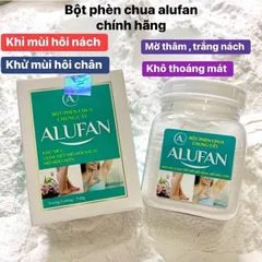 Bột phèn chua chưng cất nguyên chất (phèn phi), khử mùi hôi nách, hôi chân hiệu quả đến từ tương lai vẻ đẹp khó cưỡng