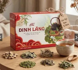 Trà Đinh Lăng Mộc Tâm Hộp 30 Gói Chính Hãng Cao Cấp ✅ Trà đinh năng lạc tiên tâm sen bồi bổ sức khoẻ giảm stress bổ não