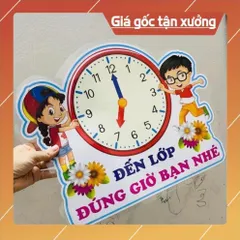 Bảng Hiệu Lệnh – Góc Lớp Học Trang Trí (Size 30x40cm, 20x30cm | Ép Plastic | Có Sẵn Băng Keo Dán) ĐẸP LẮM