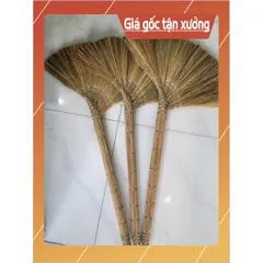 Chổi quét nhà loại DÀY, ĐẶC BIỆT ĐÃ LÀM SẠCH BÔNG CỎ(90 đến 95%) có hoả tốc