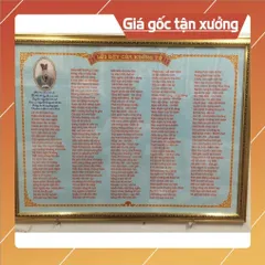 Tranh Lời Dạy của Khổng Tử 60x 80cm(bản đẹp) CÓ HOẢ TỐC