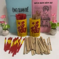 Combo Hũ Xin Xăm kèm cuốn giải XĂM cực xịn, GIÁ TỐT Combo Hũ Xin Xăm kèm cuốn giải cực xịn TĂNG CẶP KEO KHI MUA