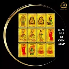 Kim Bài Phật Bản Mệnh 2026 - Phật A Di Đà - Bản mệnh 12 giáp - phật bản mệnh bỏ túi ví, ốp đt - Bình An, May Mắn