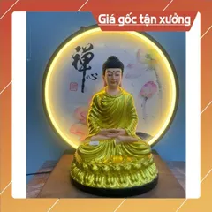 Tượng Bổn Sư Thích Ca Mâu Ni cao 30cm, 40cm, 45cm, 50cm có hoả tốc