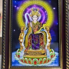 Tranh Mẹ Diêu Trì Địa Mẫu ( có khung ) đủ kích thước DƯƠNG KHOA SHOP