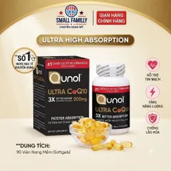 Viên uống hỗ trợ tim mạch y Ultra CoQ10 200mg - Tăng năng lượng & chống lão hóa