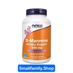 Viên Uống Hỗ Trợ Đường Tiết Niệu & Bàng Quang NOW Foods D-Mannose 500mg