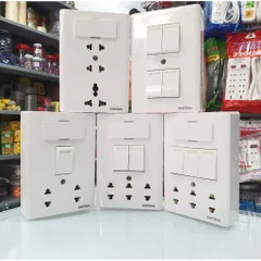( SOPOKA ) Bảng điện lắp nổi cao cấp E3A , E4A,E5A,E8A,E4S Chống Cháy - An toàn, tiện lợi