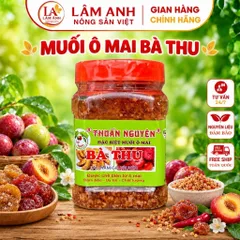 Muối Ô Mai Bà Thu (Lọ 100Gr) – Muối Chấm Xoài Cóc Ổi, Ăn Vặt Ngon Khó Cưỡng, Gia Vị Chấm Trái Cây Truyền Thống Thơm Ngon