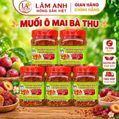 Combo 2-3-5 Lọ Muối Ô Mai Bà Thu (Lọ 100Gr) – Muối Chấm Xoài Cóc Ổi, Ăn Vặt Thơm Ngon, Gia Vị Chấm Trái Cây Chua Ngọt