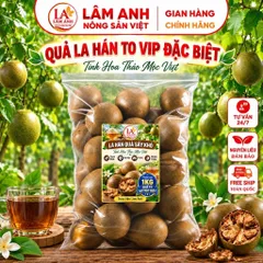 Sỉ 1Kg Quả La Hán To Khô Già (45-50-65 quả đủ kích cỡ) Ngọt Dịu, Dễ Chịu Cổ Họng, Nhẹ Người Thanh Giọng, Mát Cổ, Dễ Uống