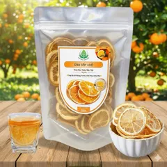 100gr Cam Thái Lát Sấy Khô Trà Cam Vàng Khô Tự Nhiên Thơm Ngon Trà Detox Hoa Quả Giải Nhiệt Thanh Mát