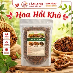 100G Hoa Hồi Khô - Gia Vị Nấu Phở, Hầm Xương, Thơm Đậm Vị, Hoa Hồi Tây Bắc Tự Nhiên, Khô Thơm, Nấu Bò Kho, Kho Cá Thơm