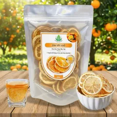 1Kg Cam Thái Lát Sấy Khô Trà Cam Vàng Khô Tự Nhiên Thơm Ngon Trà Detox Hoa Quả Giải Nhiệt Thanh Mát
