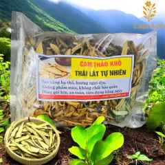 1Kg Cam Thảo Khô Thái Lát, Hỗ Trợ Giảm Ho, Sốt, Đau Bụng, Tiêu Chảy, Ngừa Sâu Răng, Dùng Cùng Trà Hoa Giúp Thanh Nhiệt