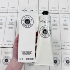Kem Dưỡng Da Tay L'occitane 25% Shea Butter 150ml - Dưỡng Ẩm Mịn Màng, Chống Khô Da, Hương Hạnh Nhân Dịu Nhẹ