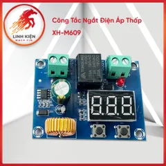 Công Tắc Ngắt Điện Áp Thấp XH-M609 12V 24V 36V Bảo Vệ Pin Lithium DC 12-36V (13)