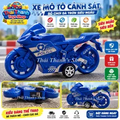 Đồ chơi nhựa xe cảnh sát chạy trớn an toàn cho trẻ em