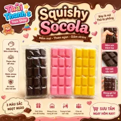 Squishy Socola Thanh mềm mại đàn hồi tăng chậm-Đồ chơi nhựa