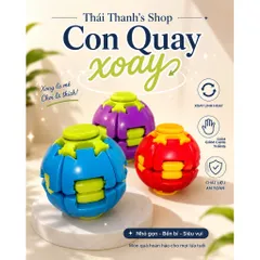 Con quay xoay-Đồ chơi nhựa an toàn, vui nhộn, thú vị dành cho trẻ em