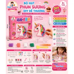 Bộ hạt nhựa Phun sương DIY-đồ chơi sáng tạo dành cho trẻ em