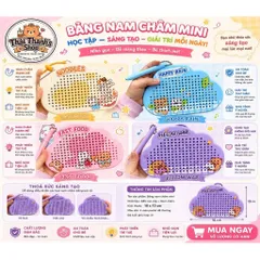 Bảng từ nam châm - Đồ chơi nhựa an toàn cho trẻ em - Thái Thanh's Toy Shop - Chất lượng cao - Phát triển trí tuệ