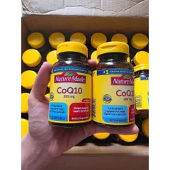Viên bổ tim mạch CoQ10 Nature Made HÀNG CHUẨN MỸ