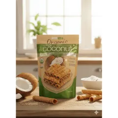 Bánh Ống Dừa Tropical Fields – Giòn Tan Hương Dừa Tự Nhiên- hàng mỹ