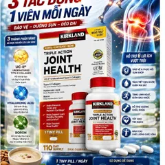 CAM KẾT CHÍNH HÃNG MỸ - Viên Kirkland Triple Action Joint Health 110 viên Mỹ