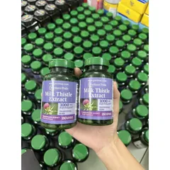 CHÍNH HÃNG Thải độc gan MILK THISTLA EXtract 180viên của Mỹ
