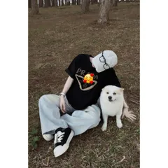Áo thun form rộng ĐEN LOGO TAM GIÁC   UNISEX PHONG CÁCH SANG XỊN