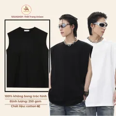 Áo Ba Lỗ \ Trơn Tanktop Thể Thao Unisex, Áo Sát Nách RedLabel Trơn Nam Nữ chất cotton 4 chiều siêu mát thấm mồ hôi