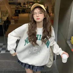 Áo sweater  NAM NỮ HỌA TIÊT 1817dài tay chất nỉ cotton dày ấm phong cách hàn quốc