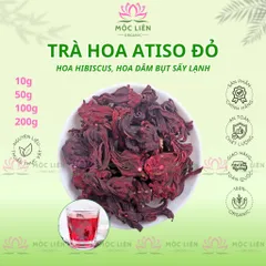 Hoa Atiso Đỏ Sấy Khô Loại 1, Nguyên Bông, Pha Trà, Nấu Siro, Hoa Bụp Giấm