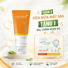 Sữa Rửa Mặt Sáng Da Cho Da Mụn THC 50g