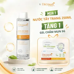 Nước tẩy trang cho da mụn Decumar Advanced 250ml