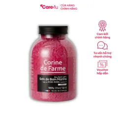 Muối tắm Corine de Farme - Hương Hoa Hồng 1.3Kg