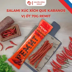 Xúc xích xông khói, Salami que Kabanos chính hãng gói 70g - Nguyễn Hồng Official
