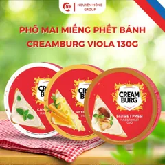 Phô mai phết bánh "CREAMBURG" vị kem130g