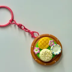 Magnet - Keychain món Xôi xoài Thái Lan - Thailand Sticky Rice with Mangoes