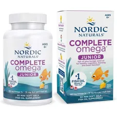 Viên Uống Bổ Sung Omega Nordic Naturals Complete Omega Junior Lemon của Mỹ