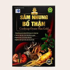 Viên Uống Sâm Nhung Bổ Thận, Tăng Cường Sinh Lý Nam Nữ, Giảm Đau Lưng Mỏi Gối, Tiểu Đêm, Tiểu Rắt