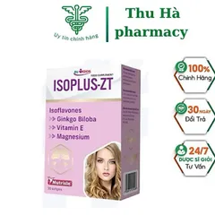 Viên uông bổ sung nội tiết tổ tăng cương sinh lý nữ ISOPLUS-ZT 30viên- [nhập khẩu chính hãng]