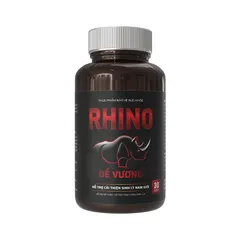 RHINO ĐẾ VƯƠNG - Viên Uống Hỗ Trợ Sinh Lý Nam Giới, Bổ Thận Tráng Dương, Tăng Testosterone 30 Viên 834997