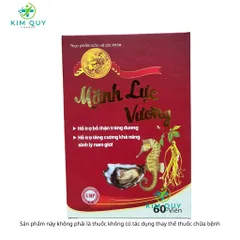[CHÍNH HÃNG] Mãnh Lực Vương 60 Viên - Hỗ Trợ Sinh Lý Nam Giới, Chiết Xuất Hàu, Cá Ngựa, Sâm Cau 835019