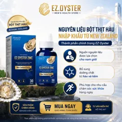 Tinh Chất Thịt Hàu Biển EZ.Oyster New Zealand Tăng Cường Sinh Lý Nam, Hỗ Trợ Sức Khỏe Nam Giới 835025